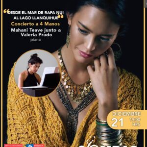 Desde los mares de Rapanui al Lago Llanquihue - Mahani Teave en concierto a 4 manos